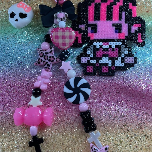 Draculaura bag charm 
