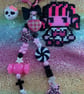 Draculaura bag charm 