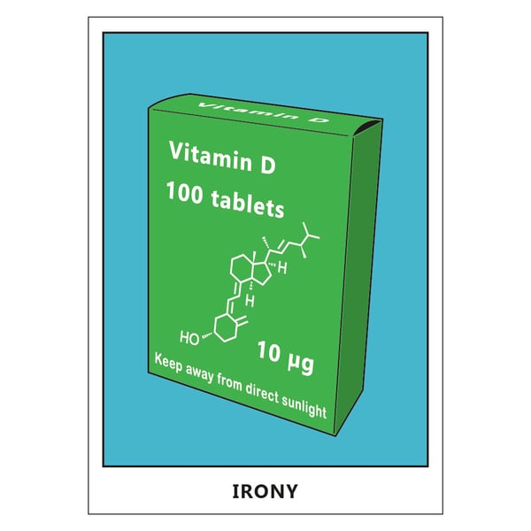Vitamin D Postcard