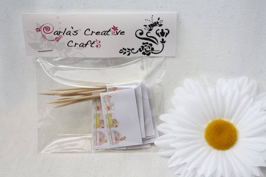 ‘Zoo train’ Food Flags