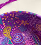 Hand painted up cycled bamboo bowl  - Image 4
