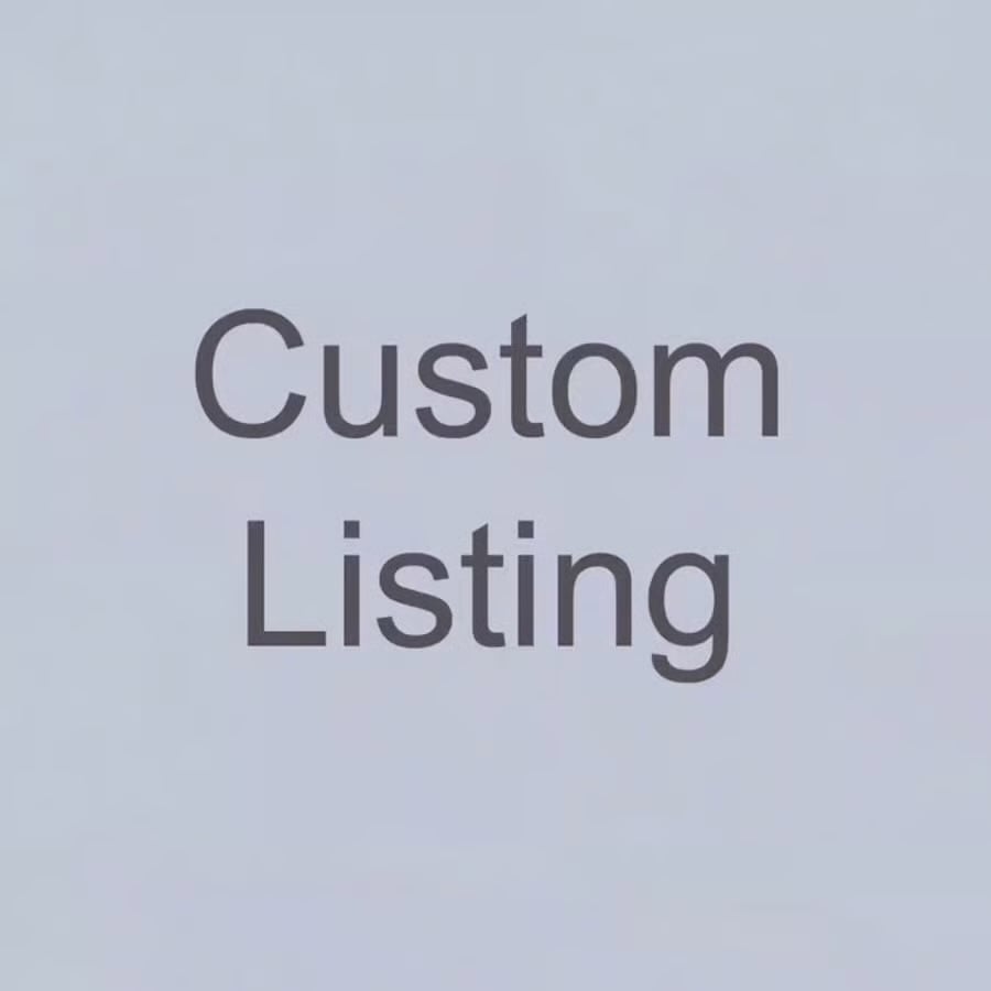 Custom listing 