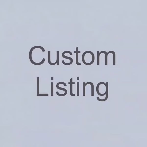 Custom listing 