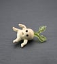 small glass mandrake figure - Image 2