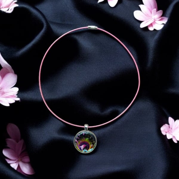 Shell choker neclace, Boho jewellery