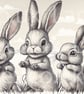 Rabbit Design Lampshade Art Lampshade - Lampshade - Cute Fun Lampshade  - Image 5