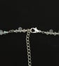 Linked Beaded Necklace with Cut Glass Flower Centrepiece - Image 6