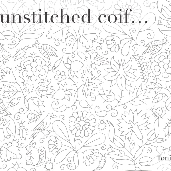 "an unstitched coif..." - Book