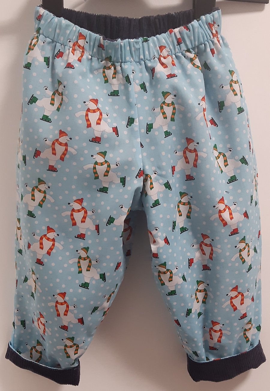 Reversible trousers 18-24m