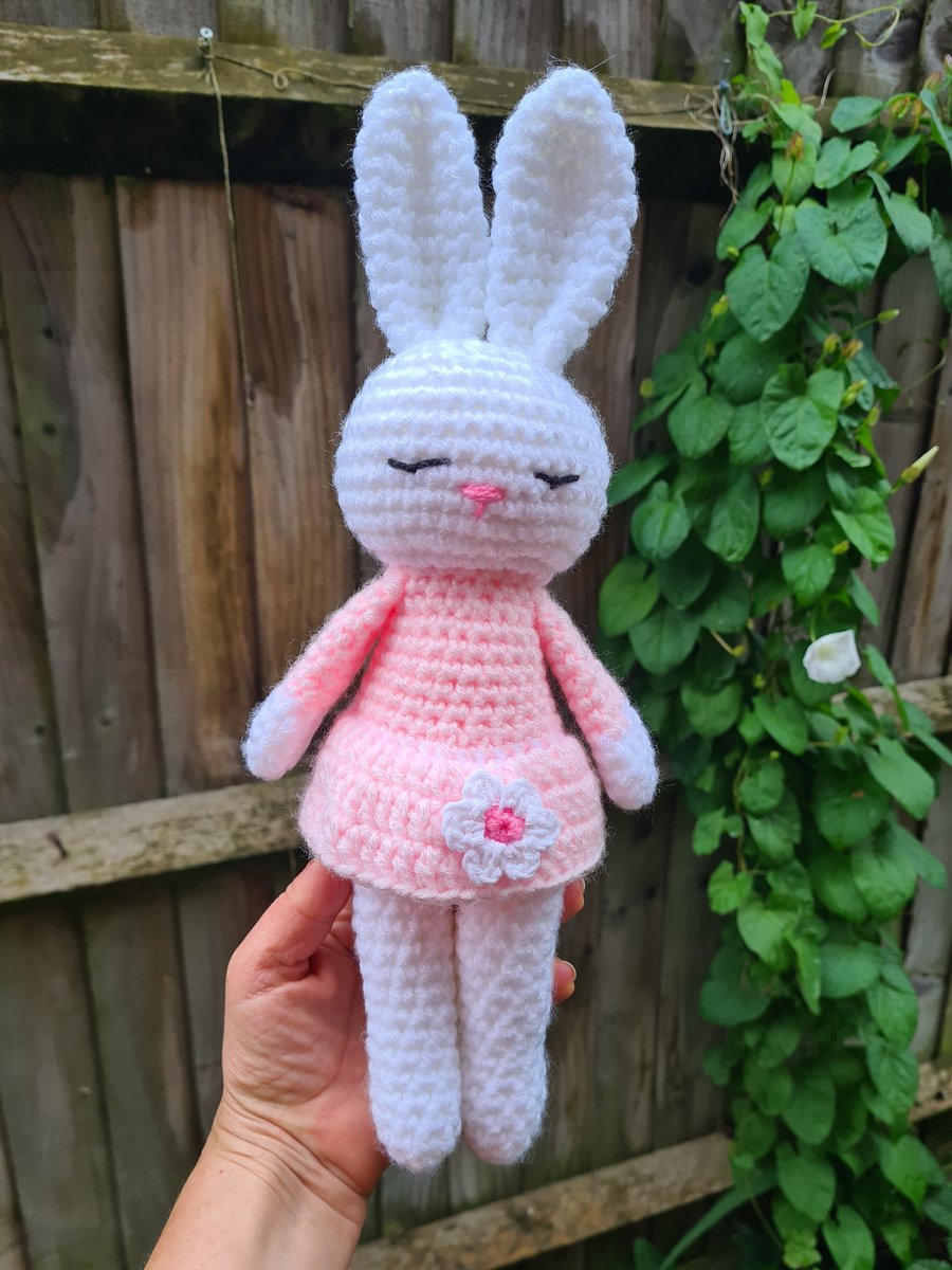 Crochet bunny toy