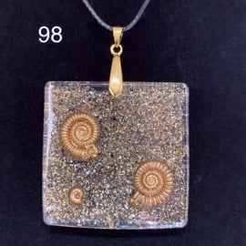 Real Ammonite necklace 