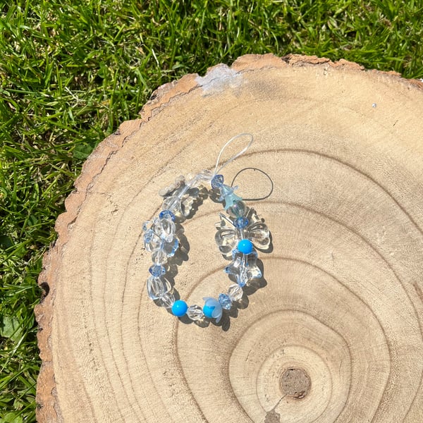 Blueberry burst phone charm 