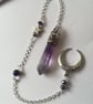 Amethyst crystal pendulum, witchcraft Dowsing Tool, Gift for her, birthday, Uk - Image 5