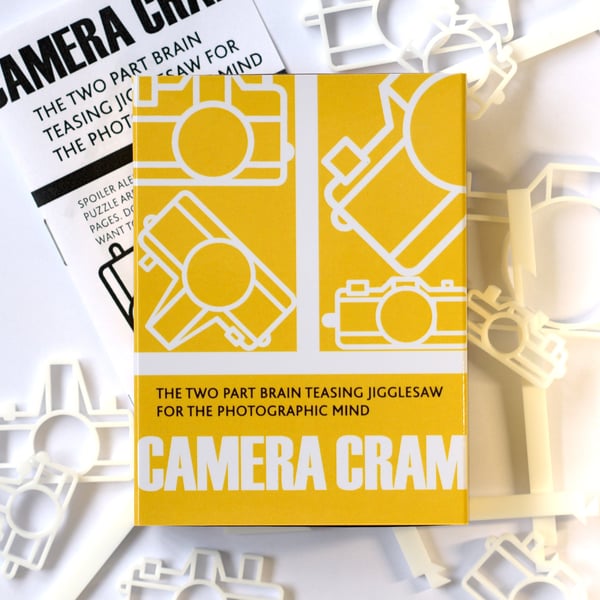 Camera Cram - The two part brain teasing jigglesaw for the photographic mind!