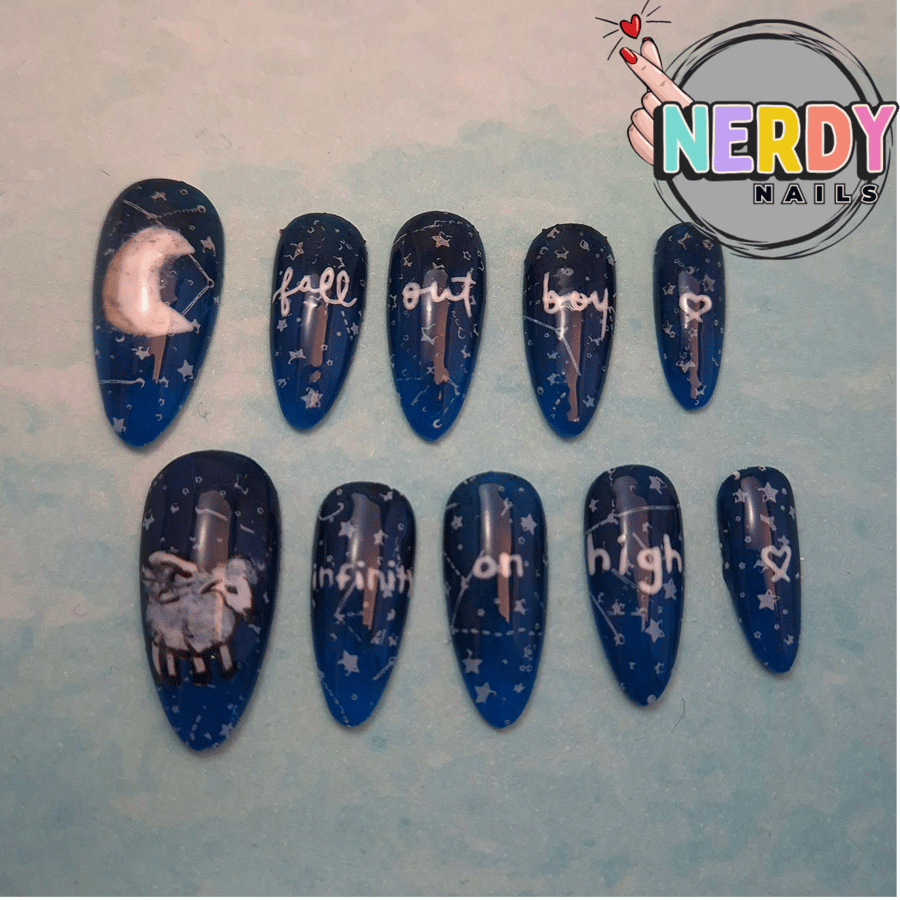 Fall Out Boy Infinity On High album Press on Nails