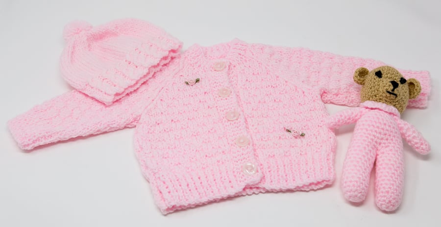 Baby Cardigan Gift Set  0 - 3 months