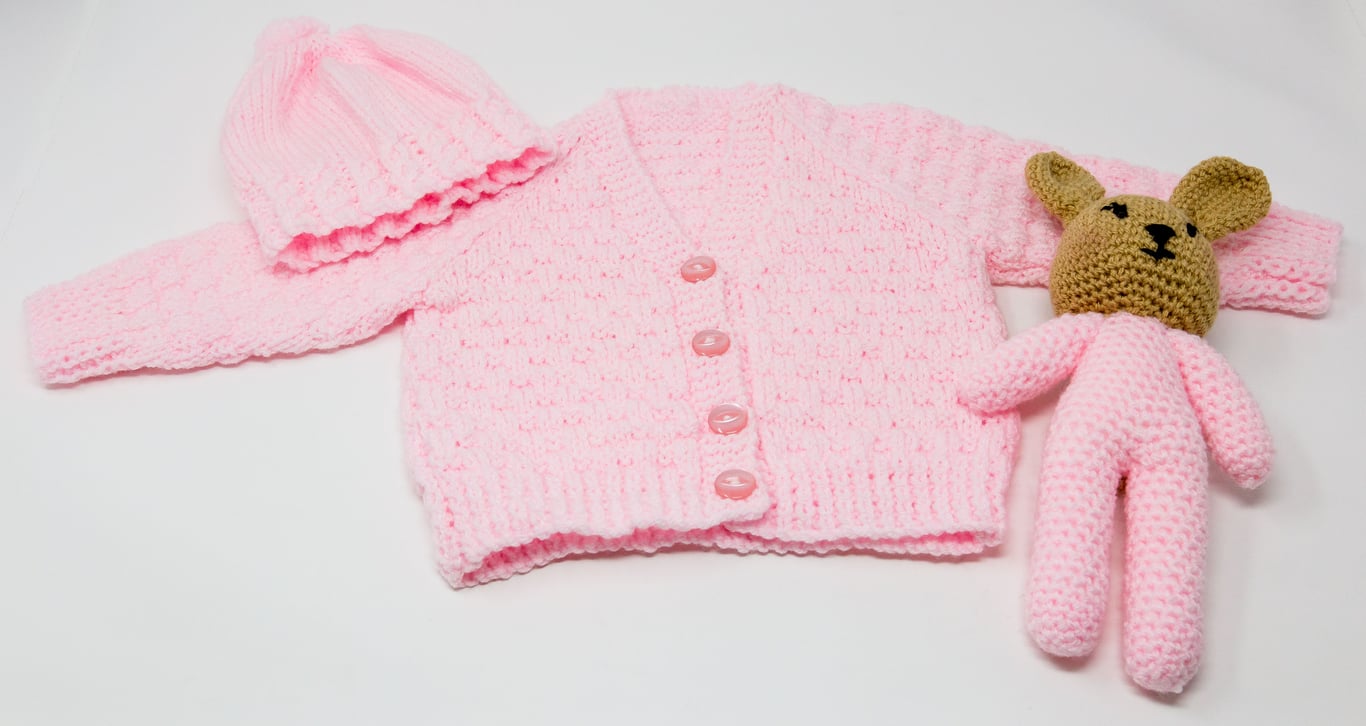 Baby Cardigan Gift Set  3 - 6 months