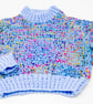 Chunky Child's Jumper with Rainbow Flecks  4 - 5 years
