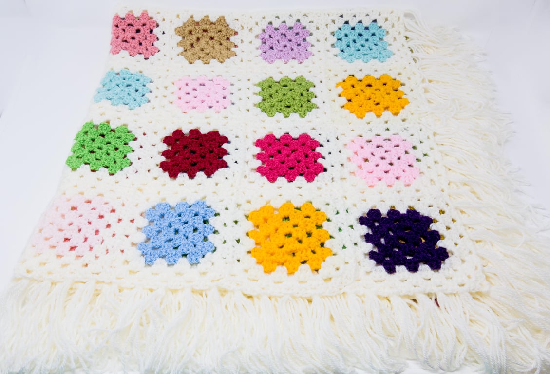 Granny Square Baby Blanket