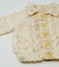 Toddler's Cream Aran Cardigan  1 - 2 years - Image 1