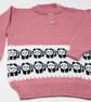 Child's Pink Panda Jumper  5 - 6 years - Image 1