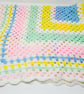 Pastel Striped Baby Blanket