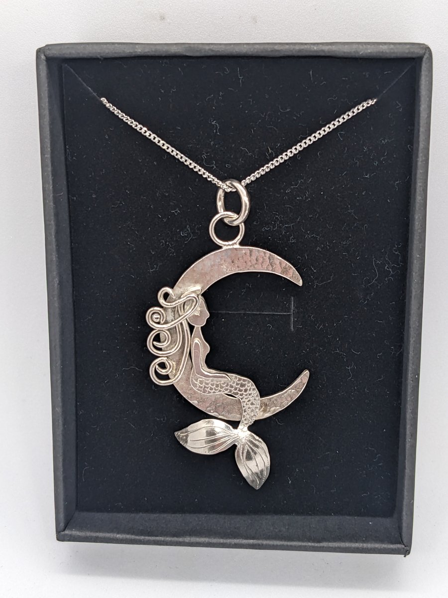 Handmade silver pendant