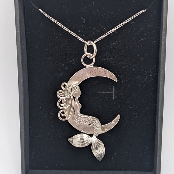 Handmade silver pendant