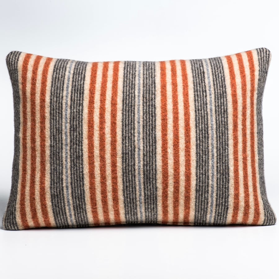 Large 100 % Felted Merino Lambswool Cushion