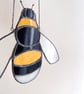 Stained Glass Bee - glass bumblebee, garden lover gift - Image 2