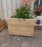 Reclaimed Wood Garden Planter - Decking Board Planter, Pressure Treated