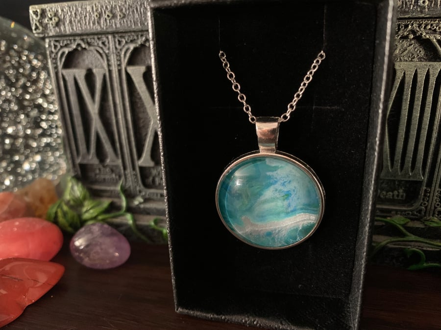 Acrylic Art Pendant