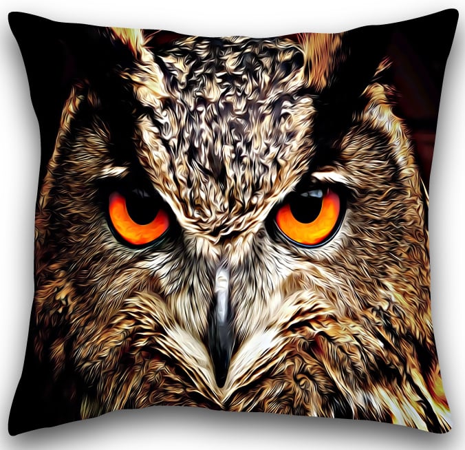 Owl  Cushion Owl  cushion cover