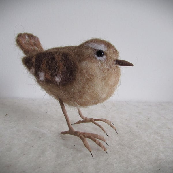 Needle Felted Wren