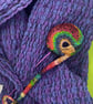 Rainbow fibula brooch - Image 1