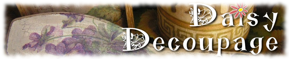Daisy Decoupage