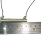 Artisan Silver Pendant, Embossed Handmade Necklace - Image 4