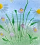 Fused Glass Floral Tea Light Holder  - Image 3