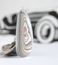 Late 60's Mustang Fordite pendant - Image 1