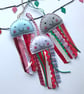 Festive Christmas Jellyfish Tree Decoration - Image 2