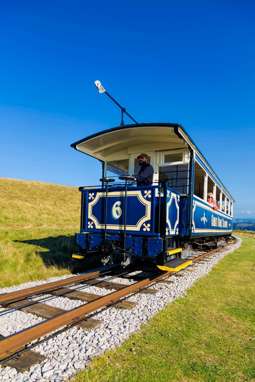 Great Orme tram print