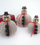 Small Christmas Snowman - Image 5