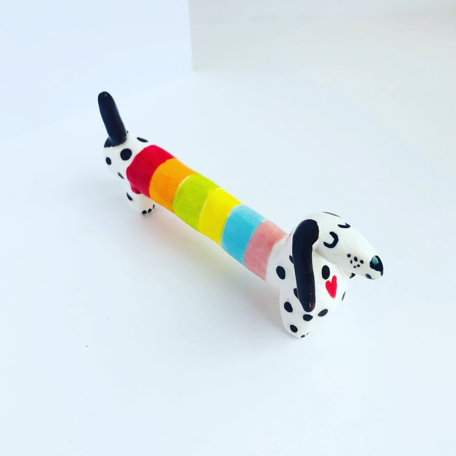 Ceramic Dachshund - Archie