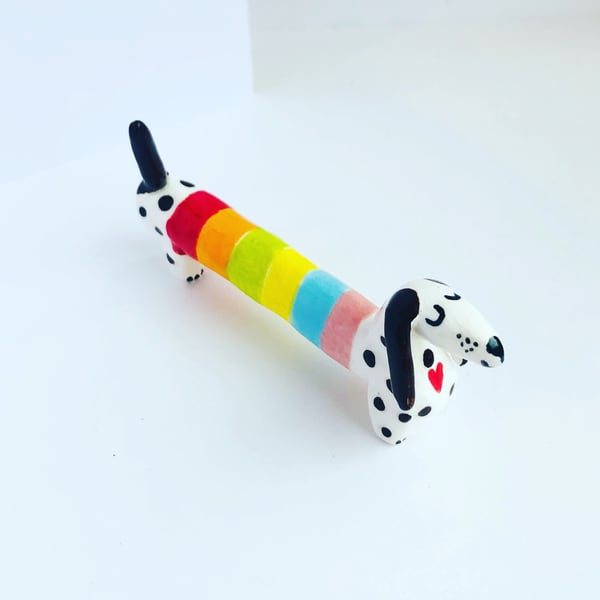 Ceramic Dachshund - Archie