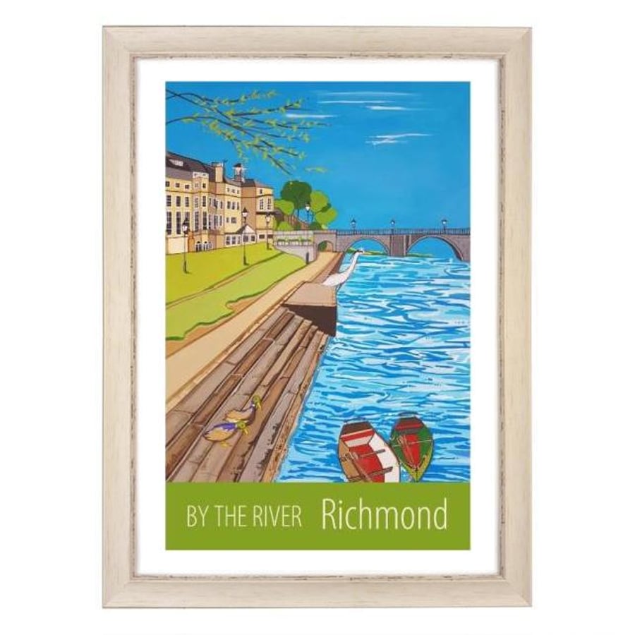 By The River, Richmond white frame