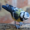 Woollen detailed Blue Tit - Reserved for Kate 
