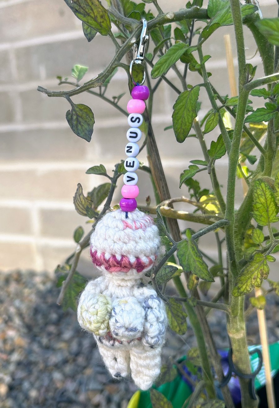 Venus keyring bag charm 