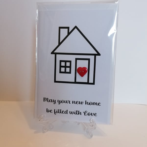 New home greetings card 
