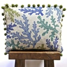 Linen Seaweed Cushion