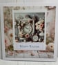 Holidays Easter Card Clocks by Carolee Crafts PB6 - 0023 - Image 1